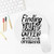Finding Your Lack of Caffeine Round Mouse Pad Non-Slip Rubber Mousepad Ideal for Office or Home Computer- Laptop- Study- Gaming Mouse Mat.