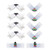 Led Strip Connector Adapter L Shape 4 Pin Angle Ajustable Led Light Corner Connecting Accessaries 10pcs