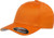 Flexfit 6277 Wooly Combed Twill Cap - Small/Medium -Orange-