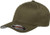 Flexfit 6277 Wooly Combed Twill Cap - Small/Medium -Olive-