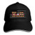 Operations Enduring Freedom -OEF- and Iraqi Freedom -OIF- Veteran Baseball Caps Sandwich Caps Black