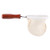 Coffee Cloth Filter Reusable Washable Flannel Cloth Handmade Coffee Filter Strainer with Wooden Handle-L-