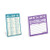 Knock Knock All Out Of Pad Grocery List Note Pad- 6 x 9-inches -Blue-  and  1-Count Knock Knock Mental Note Sticky Notes- To Do List Notepads- 3 x 3-inches each