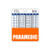 Paramedic Badge Buddy Horizontal w/Height  and  Weight Conversion Charts -Oversized- Orange-