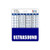 Ultrasound Badge Buddy Horizontal w/Height  and  Weight Conversion Charts -Oversized- Navy-