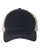 RICHARDSON Garment Washed Trucker Cap -111- Navy/Khaki- Adjustable