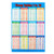 SUPVOX Multiplication Educational Poster Multiplication Table Chart Poster for Classroom School Home