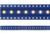 Teacher Created Resources Dark Blue Marquee Straight Border Trim -5868-