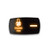 ENGINE FAN - Orange - STARK 5-PIN HORIZONTAL Laser Etched LED Rocker Switch Dual Light - 20A 12V ON/OFF