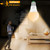 Motion Sensor Light Bulb Indoor 5W PIR Motion Detector Bulbs E26 Base A19 Outdoor Smart Light Bulb 2700K Soft White for Garage, Porch, Stairs, Hallway, Front Door Pack of 2