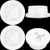 4 Pack 2 Bung Cap-Thread Caps with Gasket-Poly Buttress Drum Bung for 55 Gallon Plastic Drum- Fine Thread