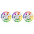 Bonarty 3 Permanent Makeup Color Blending Board Chart Colors Mix Guide Palette Wheel