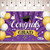 Graduation Decorations 2021 Congrats Grad Banner Graduation Photography Backdrop Banner Photo Background Banner for Graduation Party Prom Photo Booth Banner 72.8 x 43.3 Inch -Purple-