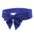moonsix Women's Elastic Wide Waist Belt Casual Bowknot Dress Cinch Belts- Royal Blue