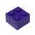 LEGO Parts and Pieces- Dark Purple -Medium Lilac- 2x2 Brick x50