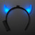 FlashingBlinkyLights Light up Blue Devils LED Horns Headband