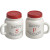 2 Piece Mason Jar Salt and Pepper Shaker Set