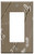 Switch Plate Single Rocker/GFCI - Pussy Willow Nature Spring Awakening Bud Branch