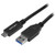 StarTech.com USB to USB C Cable - 3 ft / 1m - 10 Gbps - USB-C to USB-A - USB 2.0 Cable - USB Type C -USB31AC1M--Black