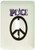 3dRose lsp_29353_1 Aqua Peace Sign Symbols Spirituality Single Toggle Switch