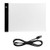 LED Drawing Board Art Stencil Board A4 Light Pad Tracing Drawing Table Board Portable Light Table Tracer for Artists Drawing