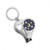Cartoon Moon Night Personification Pattern Nail Nipper Ring Key Chain Bottle Opener Clipper