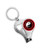 China Taichi Eight Diagram Pattern Nail Nipper Ring Key Chain Bottle Opener Clipper
