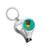 Abstract Ancient Egypt Pharaoh Pattern Nail Nipper Ring Key Chain Bottle Opener Clipper