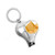 Egypt Pyramid Sphinx Art Pattern Nail Nipper Ring Key Chain Bottle Opener Clipper