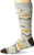 K. Bell Men's Food and Drink Casual Novelty Crew Socks- Smores -Gray Heather-- Shoe Size- 6.5-12