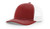 RICHARDSON Cardinal/White 112 Mesh Back Trucker Cap Snapback Hat w/THP No Sweat Headliner