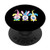 Easter Gnomes Gift Easter Basket Stuffer Black PopSockets Grip and Stand for Phones and Tablets
