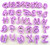 HomeyHouse® Set of 36pcs DIY Letter Number Cake Mould Fondant Sugarcraft Cookie Plunger Cutter Mold Decorating Tools