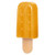 Cooling Dog Toys Fun Summer Ice Cream Cone  and  Popsicle Look Choose Color  and  Shape-Orange Popsicle-