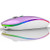 LED Wireless Mouse- G12 Slim Rechargeable Wireless Silent Mouse- 2.4G Portable USB Optical Wireless Computer Mice with USB Receiver and Type C Adapter -Purple-