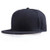 Unisex Snapback Hats-Adjustable Plain Flat Bill Baseball Caps Dancing Hip Hop Cap for Mens Women -Black-