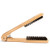 Wismee Professional Boar Bristle Double-Sided Wooden Anti-static Hair Straightener Tool Comb Hair Splint Comb Hairdressing Plywood Straightening Styling Brush