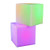 2.75inch Mood Light Up Deco Cube with Color Changing LED