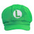 New Version Super Mario Bros Unisex Hat Cap Luigi Hat Green