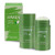 2pcs Green Tea Purifying Clay Stick Mask?Moisturizing Oil Control Shrink Pores ?Deep Cleansing  and  Nourishing?Remove Anti-Acne Solid Fine Mask?Improves Skin for Women and Men with All Skin Types 2pcs Green Tea Purifying Clay Stick Mask?Moisturizing Oil Control Shrink Pores ?Deep Cleansing  and  Nourishing?Remove Anti-Acne Solid Fine Mask?Improves Skin for Women and Men with All Skin Types