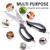 NordikKitchen - 8 in1 Multi-Purpose Kitchen Scissors with Magnetic Holder