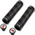 WESTLIGHT Bike Grips Double Lock on Locking Bicycle Handlebar- Anti-Slip Rubber Mountain Bike Grips with Bike End Caps- Bicycle Handlebar Grips Fit Many Standard Bikes 2PCS