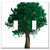 Switch Plate Double Toggle - Tree Decorative Green Foliage Branch Ecology 1
