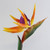 super1798 Artificial Flower Bird of Paradise Fake Plant Silk Strelitzia Reginae Home Decor - Orange