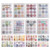 Circle Stickers -8 Pack -80 Sheet- Colorful Circles Stickers Pack - Translucent Color Coding Dots Labels - Assorted Color Code Sticker- for Customizing Planners to Do List Calendar