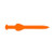 Torpedo Rocket Missile - Vinyl Decal Sticker - 12inch x 2inch - Orange