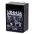 Universal Power Group 6V 4.5AH SLA Battery Replaces Dynacraft Spiderman 6V Ride-On Model 8802-08