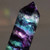 3.36inch Healing Crystal Wand  Sinifer Premium Quality Natural Hexagonal Crystal Quartz Healing Fluorite Wand Stone Purple Green Gem Obsidian Crystal Home Decor- Reiki- Chakra- Meditation