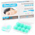 Reusable Silicone Ear Plugs- Waterproof Noise Cancelling Ear Plugs for Sleeping- Shooting- Airplanes- Concerts- Mowing- 32dB Highest NRR