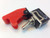 HEAVY DUTY ON/OFF SPST 2P TOGGLE SWITCH 20 AMP 125VAC WITH POSITION COVER COLOR -RED-